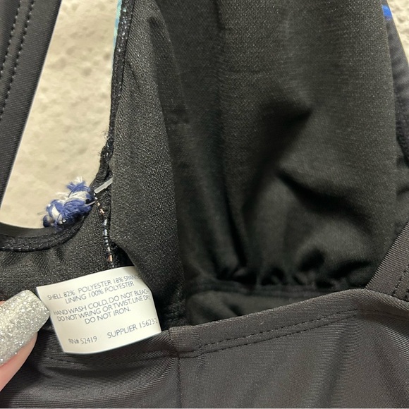 Sonnet Shores Women's Tie Side One Piece Swimsuit in Tropic of Tropez NWT Size 8 - Picture 8 of 9